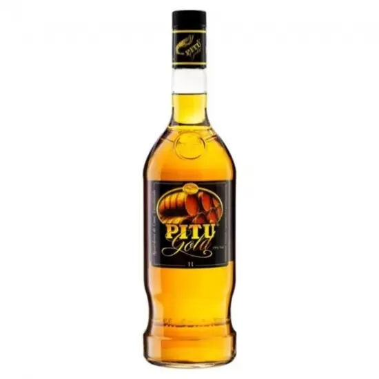 Aguardente Pitu Gold C/ Estojo 1000ML