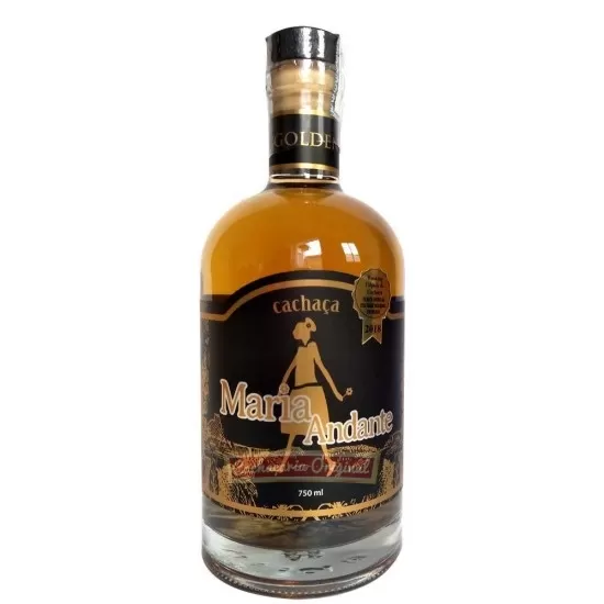 Cachaça Maria Andante Golden 750ML
