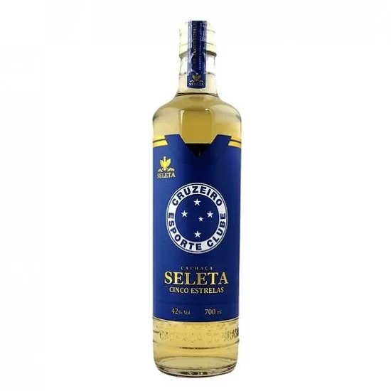 Cachaça seleta cinco estrelas 700ml - Cruzeiro
