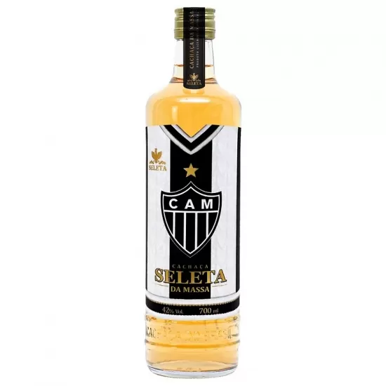 Cachaça seleta da massa 700ml - atlético mineiro