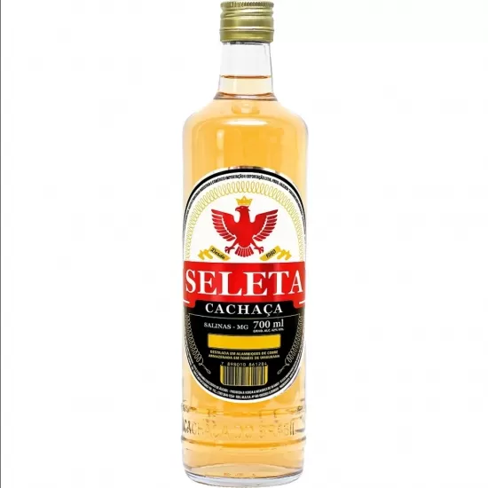 CACHAÇA SELETA OURO 700ML