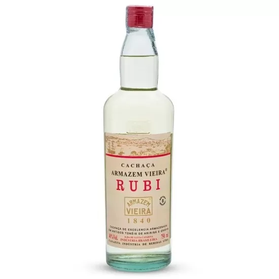 Cachaça Armazem Vieira Rubi 750ML