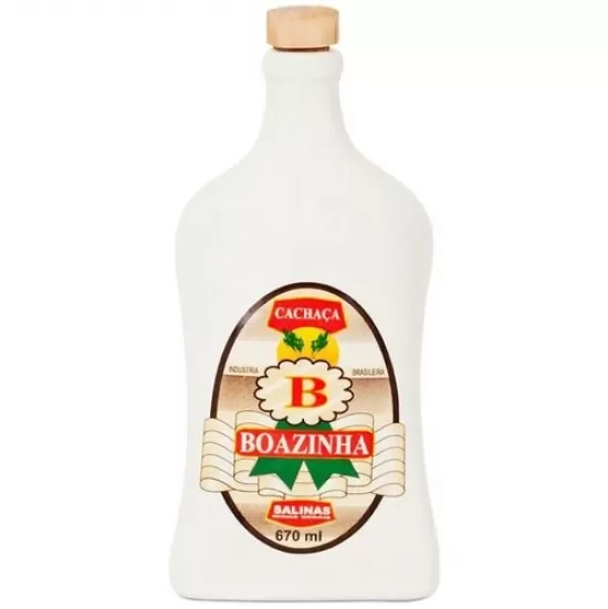Cachaça Boazinha Porcelana 670ml