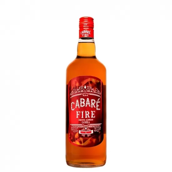 Cachaça Cabaré Fire 1000ml