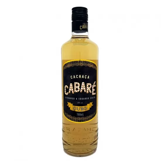 Cachaça Cabaré Ouro 700ml