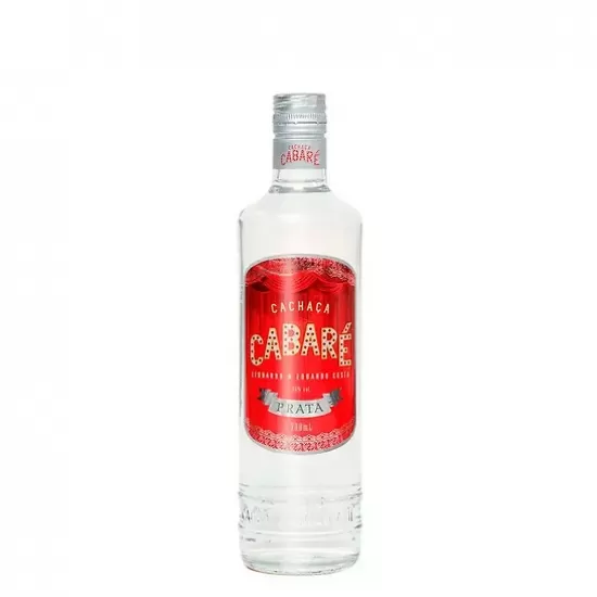 Cachaça Cabaré Prata 700ml