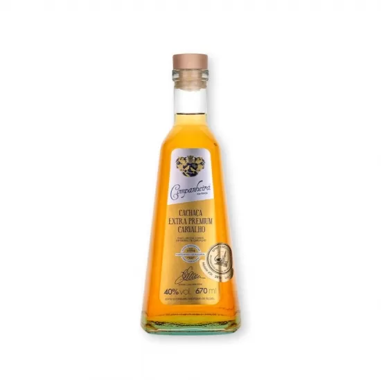 Cachaça Companheira Extra Premium Carvalho 670ML