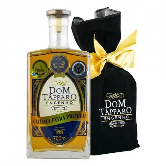 Cachaça Dom Tápparo Extra Premium Carvalho Americano 750ml