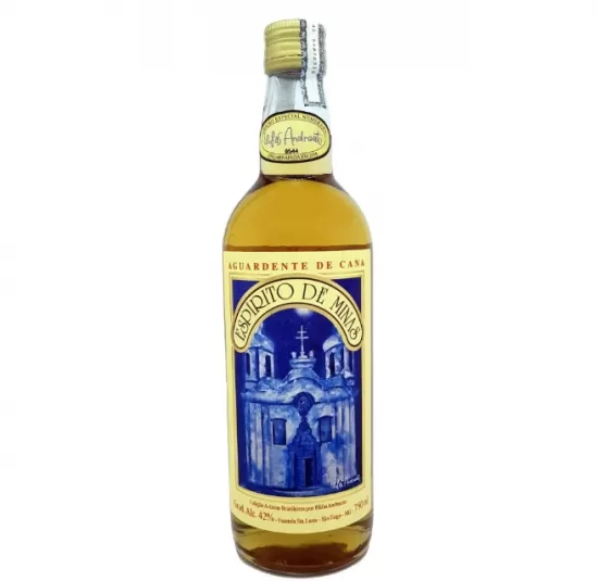 Cachaça Espirito de Minas Artistas Brasileiros Elifas Andreato 750ML