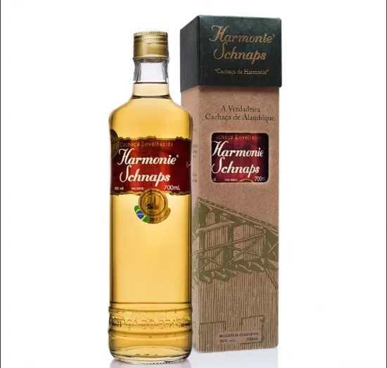 Cachaça Harmonie Schnaps Amburana 700ML