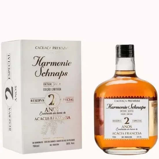 Cachaça Harmonie Schnaps Premium Acacia Francesa 700ML