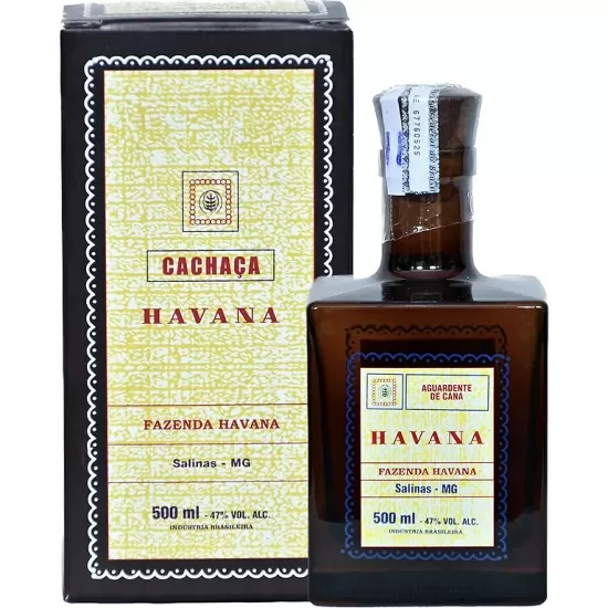 Cachaça Havana Edição Especial 80 Anos 500ml