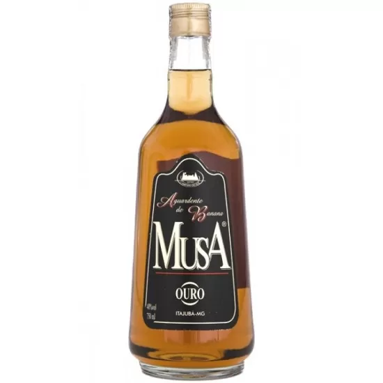Cachaça Musa De Banana Ouro 750ML