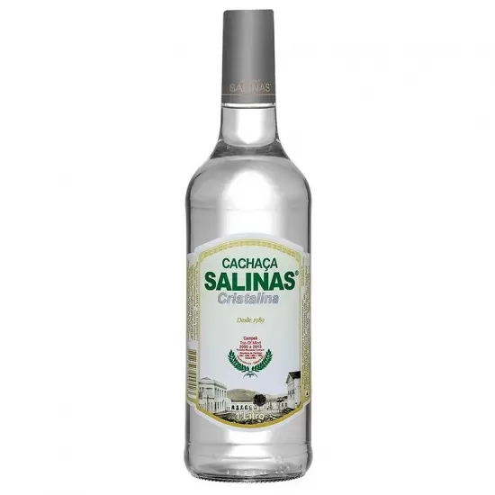 Cachaça Salinas Cristalina 1000ml