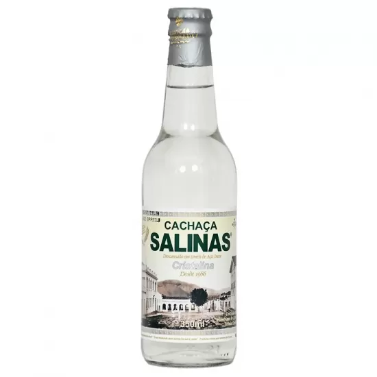 Cachaça Salinas Cristalina 350ml