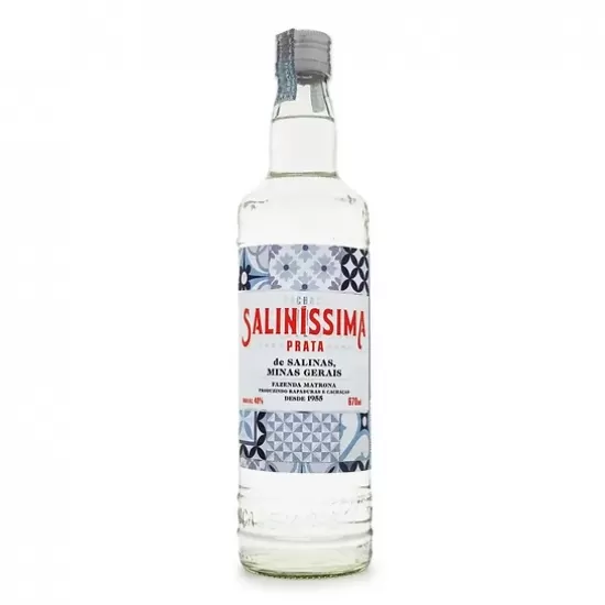 Cachaça Saliníssima Prata 670ml
