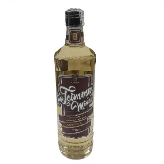 Cachaça Teimosa de Minas umburana 700ml