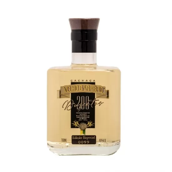 Cachaça Velho Barreiro 200 Anos Edição Comemorativa 700ML