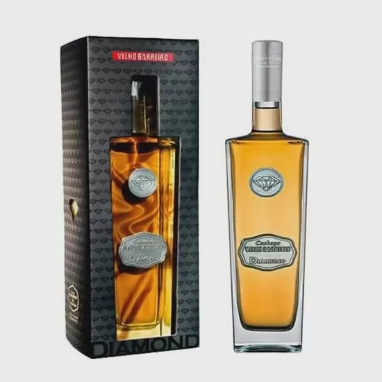 Cachaça Velho Barreiro Diamond Com Cartucho 700ML