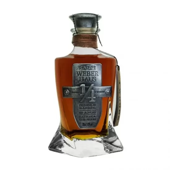 Cachaça Weber Haus Extra Premium 10 Anos 700ML