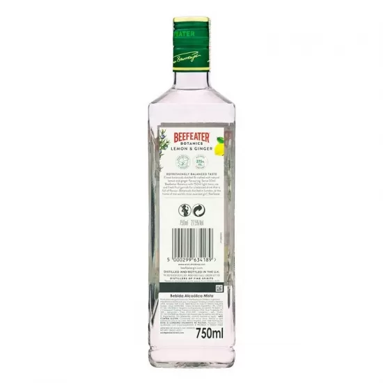 Gin Beefeater Botanics Lemon & Ginger 750ml