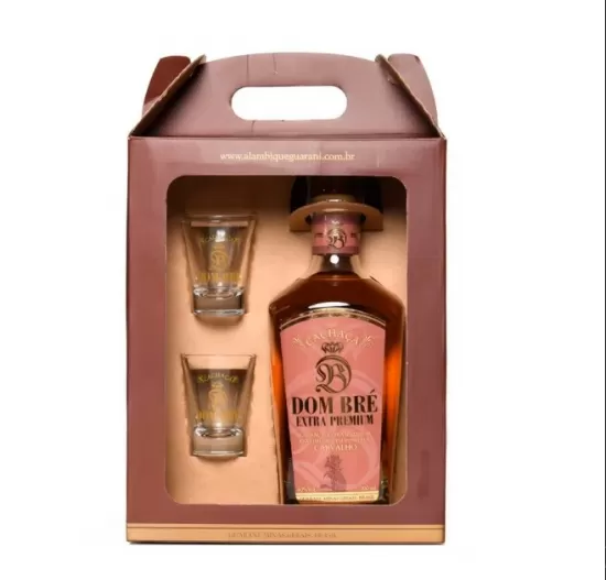 Kit Dom Bré Carvalho c/ 2 Copos 700ml