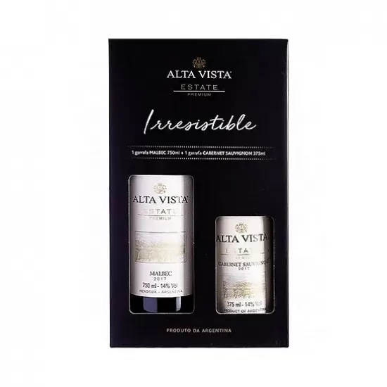 Kit Vinho Tinto Alta Vista Malbec/Cabernet Sauvignon