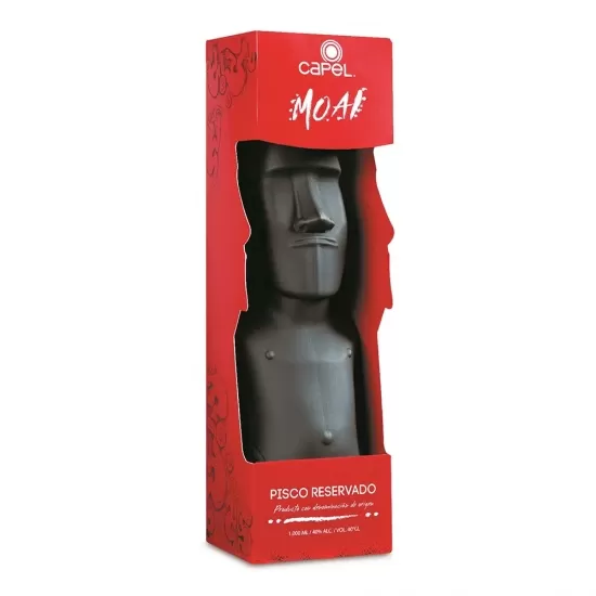 Pisco Capel Moai reservado 1L