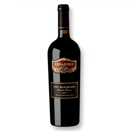 Vinho Errazuriz Don Maximiano 2017 Ed. 150 Anos 750ml