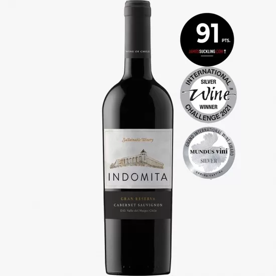 Vinho Indómita Gran Reserva Cabernet Sauvignon 750Ml