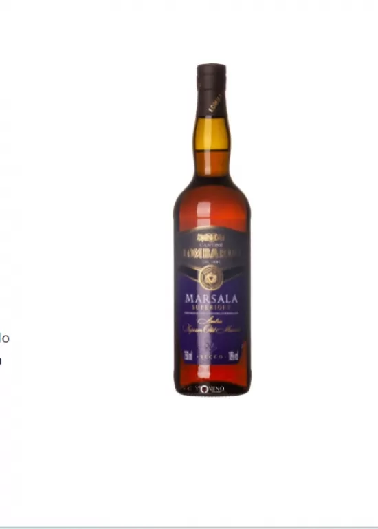 Vinho Lombardo Marsala Superiore Secco 750ml