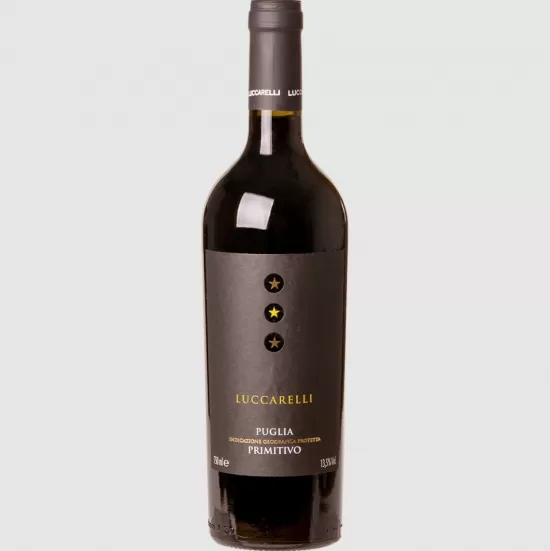 Vinho Luccarelli Primitivo Puglia 750ml