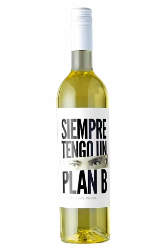 Vinho Siempre Tengo Un Plan B Chardonnay 750ml