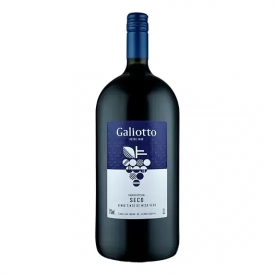 Vinho Tinto de Mesa Galiotto Seco 2000ml