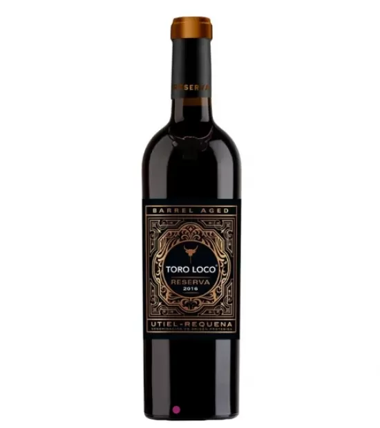 Vinho Tinto Toro Loco Reserva DOP Utiel Requena 750ml
