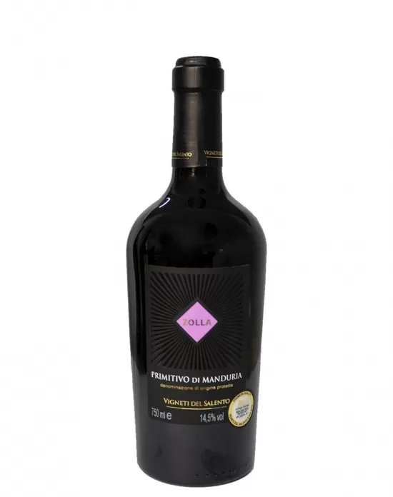 Vinho Zolla Primitivo Di Manduria 750ml