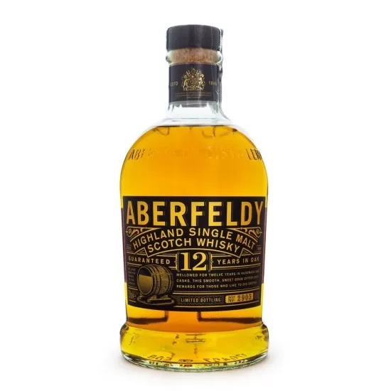 Whisky Aberfeldy Single Malt 12 anos 750ML