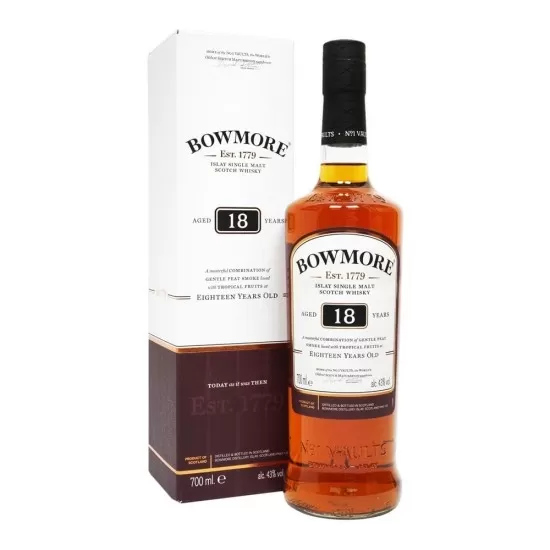 Whisky Bowmore 18 Anos 700ML