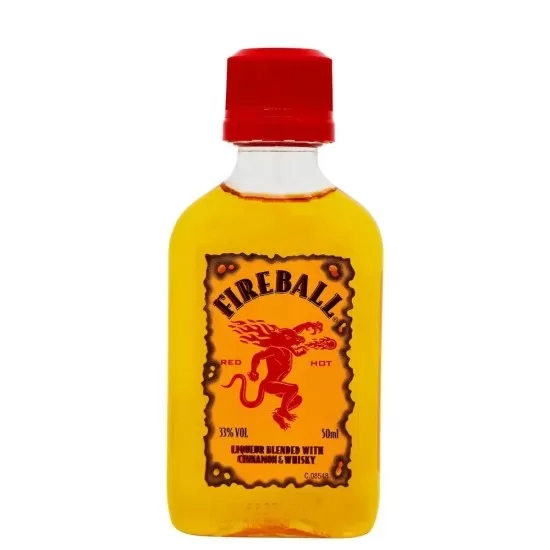 Whisky Fireball Miniatura 50ML