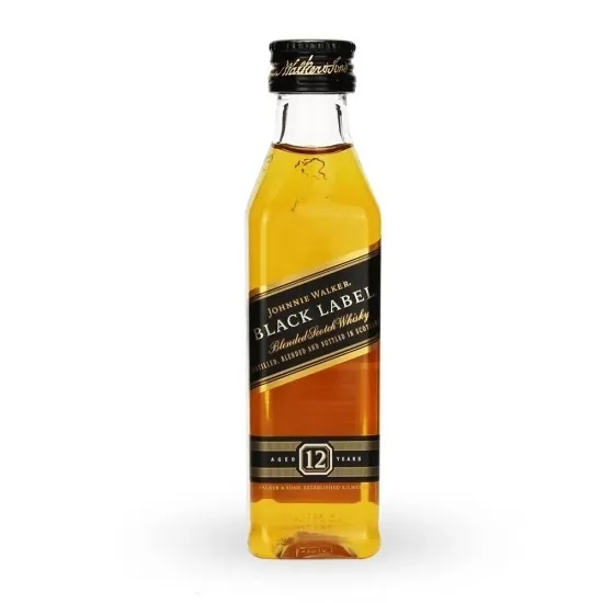 Whisky Johnnie Walker Black Label 12 Anos 50ml