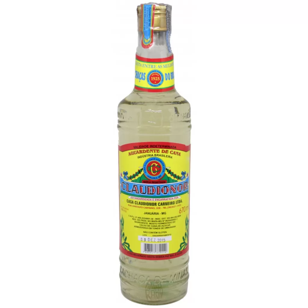 Cachaça Artesanal Claudionor 670ML