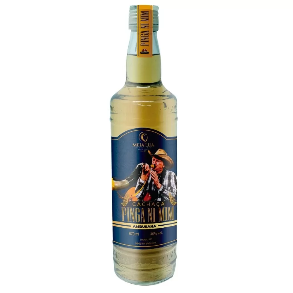 Cachaça Pinga Ni Mim Amburana 670ML