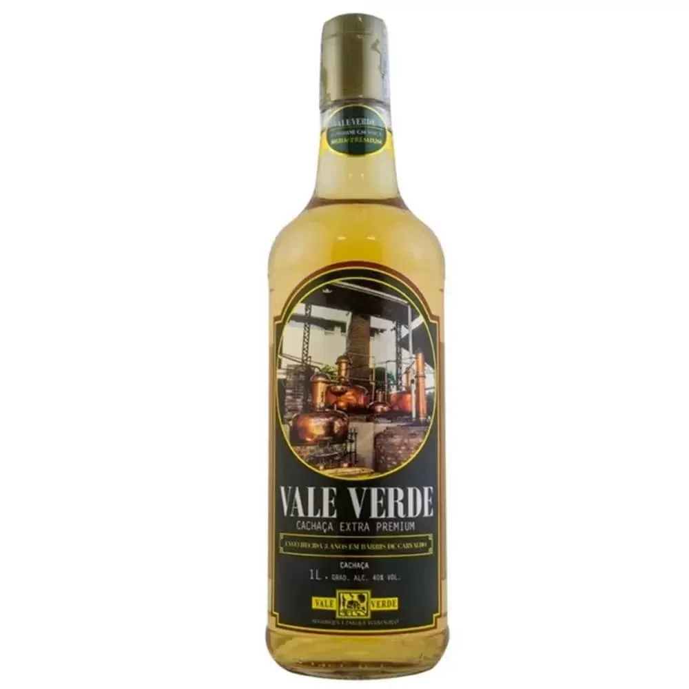 Cachaça Vale Verde Extra Premium 1L