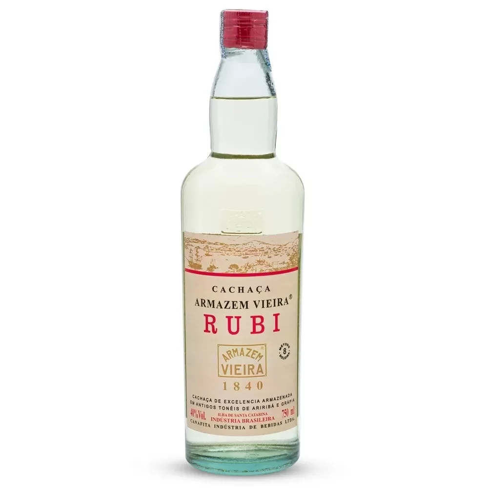 Cachaça Armazem Vieira Rubi 750ML