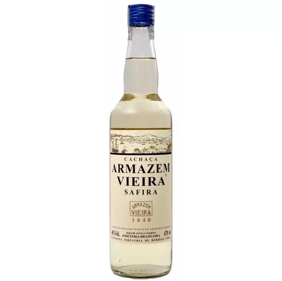 Cachaça Armazem Vieira Safira 700ML
