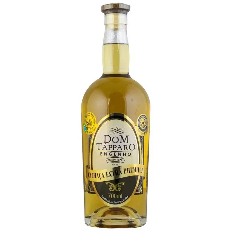 Cachaça Dom Tápparo 12 Anos Extra Premium Carvalho Europeu 750ml
