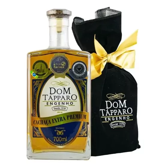 Cachaça Dom Tápparo Extra Premium Carvalho Americano 750ml