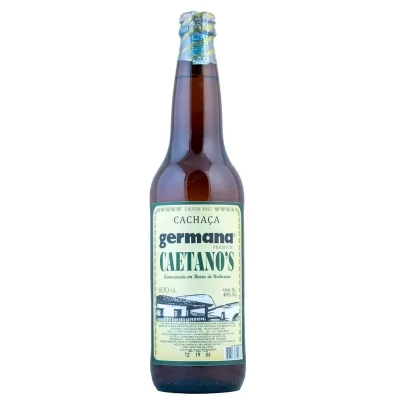 Cachaça Germana Caetanos Umburana 600ML