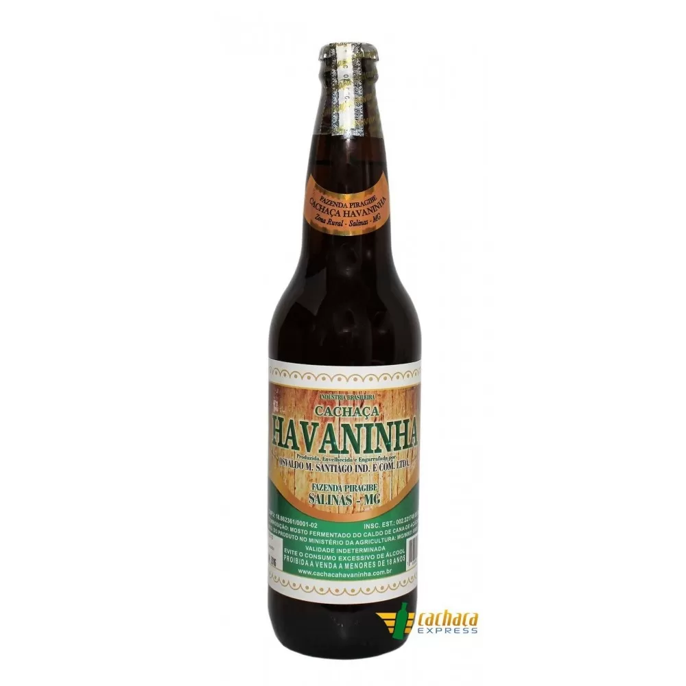 Cachaça Havaninha  Salinas 600ML