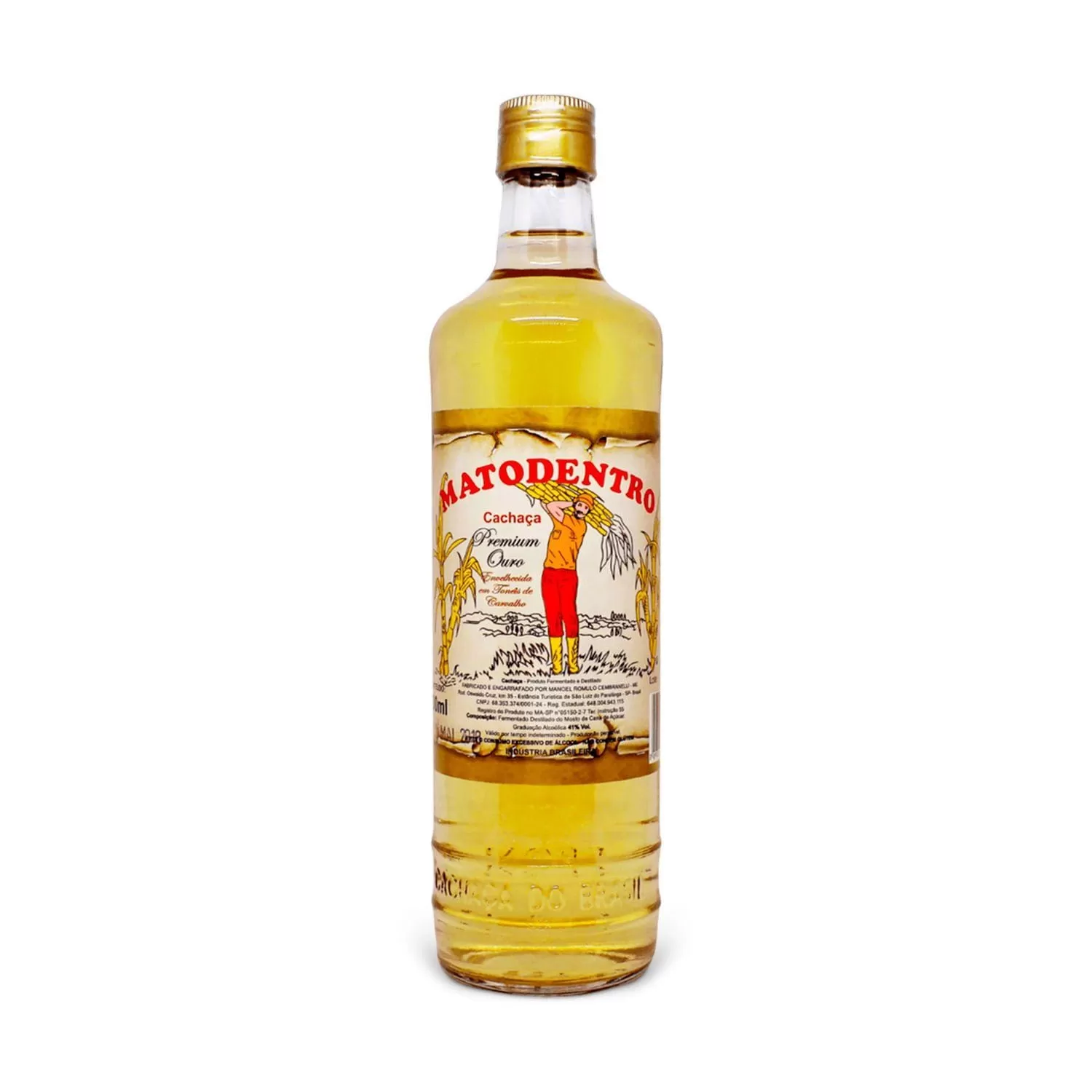 Cachaça Mato Dentro Carvalho 700ml